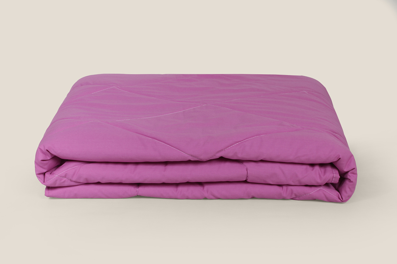 لحاف تک یکنفره 90 رنگ بنفش کد 0980 (1) لحاف تک بزرگسال یک نفره 90 بروجرد ساده رنگ بنفش - Image 1