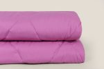 لحاف تک بزرگسال یک نفره 90 بروجرد ساده رنگ بنفش - Image 2