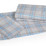 ملحفه نیم ست دو نفره سه تکه عرض 160 بروجرد طرح باوند رنگ 01