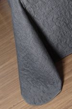 ست روتختی یک نفره دو تکه بروجرد طرح اولتراتروپیکال رنگ طوسی تیره - Image 9