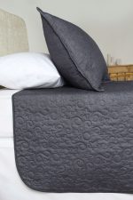 ست روتختی یک نفره دو تکه بروجرد طرح اولترالیانا رنگ سرمه ای - Image 7