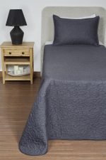 ست روتختی یک نفره دو تکه بروجرد طرح اولترالیانا رنگ سرمه ای - Image 3