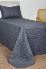 ست روتختی یک نفره دو تکه بروجرد طرح اولترالیانا رنگ سرمه ای - Image 5