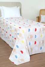 ملحفه روانداز يك نفره بروجرد طرح دلفینو1 رنگ 01 - Image 3