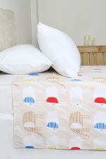 ملحفه روانداز يك نفره بروجرد طرح دلفینو1 رنگ 01 - Image 5