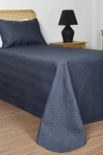 ست روتختی یک نفره دو تکه بروجرد طرح اولتراآدا رنگ سرمه ای - Image 7