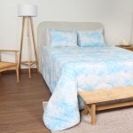 ست لحاف بزرگسال دو نفره سه تکه 180 بروجرد طرح  لورا رنگ 03