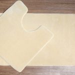 پادری آب گیر مستطیل دو تکه رنگ استخوانی