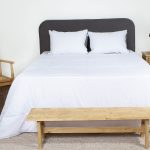 لحاف تک بزرگسال دو نفره 180 بروجرد ساده رنگ سفید 084801