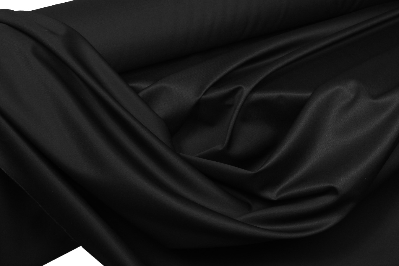 کالیته 332045 رنگ مشکی کد 0020 پارچه مانتو شلواری پلی استر ویسکوز عرض 140 بروجرد ساده رنگ مشکی کد 0020 - Image 1