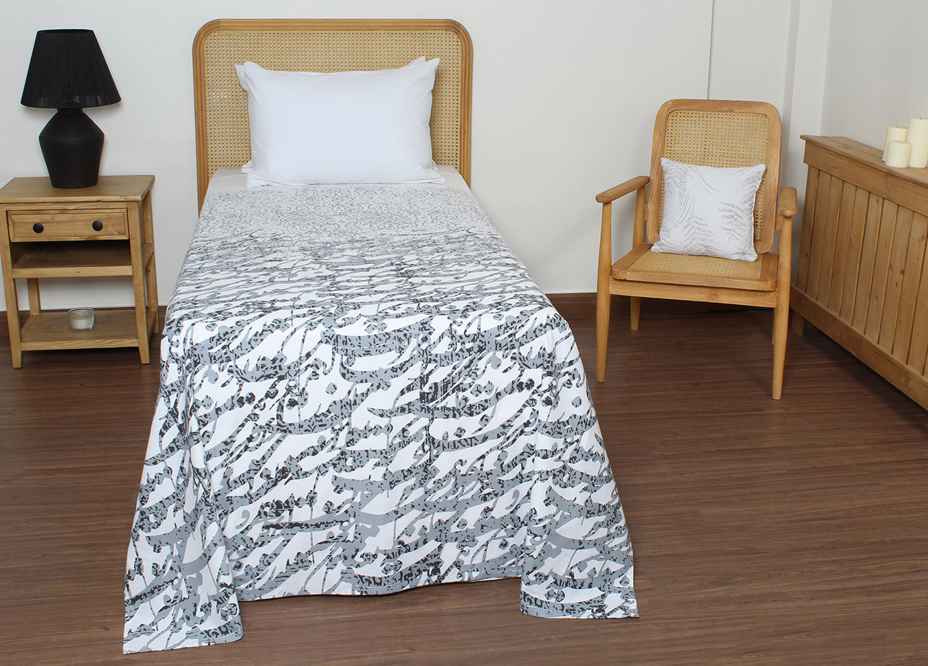 روانداز یک نفره یک تکه طرح سایه 1رنگبندی 02 (23) ملحفه روانداز يك نفره بروجرد طرح سایه1 رنگ 02 - Image 1