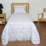 ست لحاف بزرگسال یک نفره دو تکه 90 بروجرد طرح آرکا رنگ 01