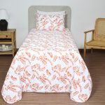 ست لحاف بزرگسال یک نفره دو تکه 90 بروجرد طرح والوتا رنگ 04