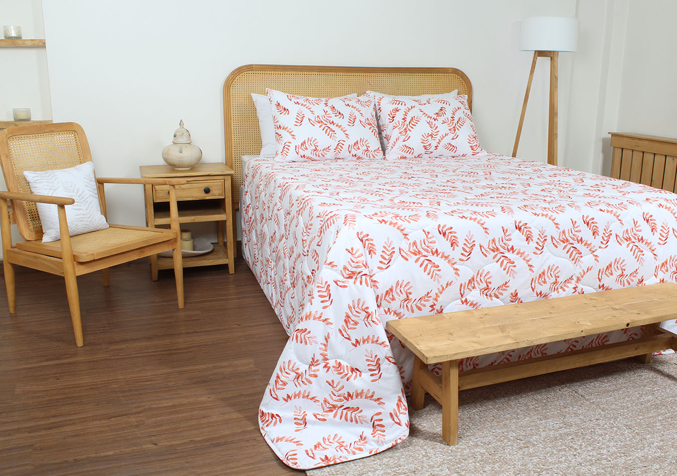 ست لحاف پنبه دوز دونفره 180 سه تکه طرح والوتا رنگبندی04 (4) ست لحاف بزرگسال دو نفره سه تکه 180 بروجرد طرح والوتا رنگ 04 - Image 1