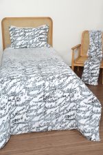 کاور تمام ست زیپ خور یک نفره سه تکه 90 بروجرد طرح سایه1 رنگ 02 - Image 7