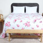 ملحفه رو انداز دو نفره بروجرد طرح ماتیلدا رنگ 01