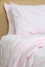 ست لحاف وکاور بزرگسال استار دو نفره هفت تکه بروجرد طرح دیاموند رنگ صورتی روشن - Image 14