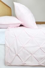 ست لحاف وکاور بزرگسال استار دو نفره هفت تکه بروجرد طرح دیاموند رنگ صورتی روشن - Image 17