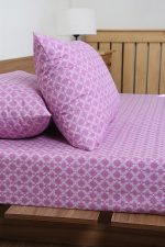 ملحفه نیم ست دو نفره سه تکه عرض 180 بروجرد طرح توکا1رنگ 01 - Image 5