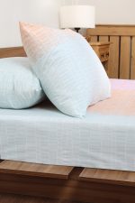 ملحفه نیم ست دو نفره سه تکه عرض 180 بروجرد طرح نردنگ رنگ 01 - Image 5