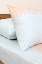 ملحفه نیم ست دو نفره سه تکه عرض 180 بروجرد طرح نردنگ رنگ 01 - Image 6