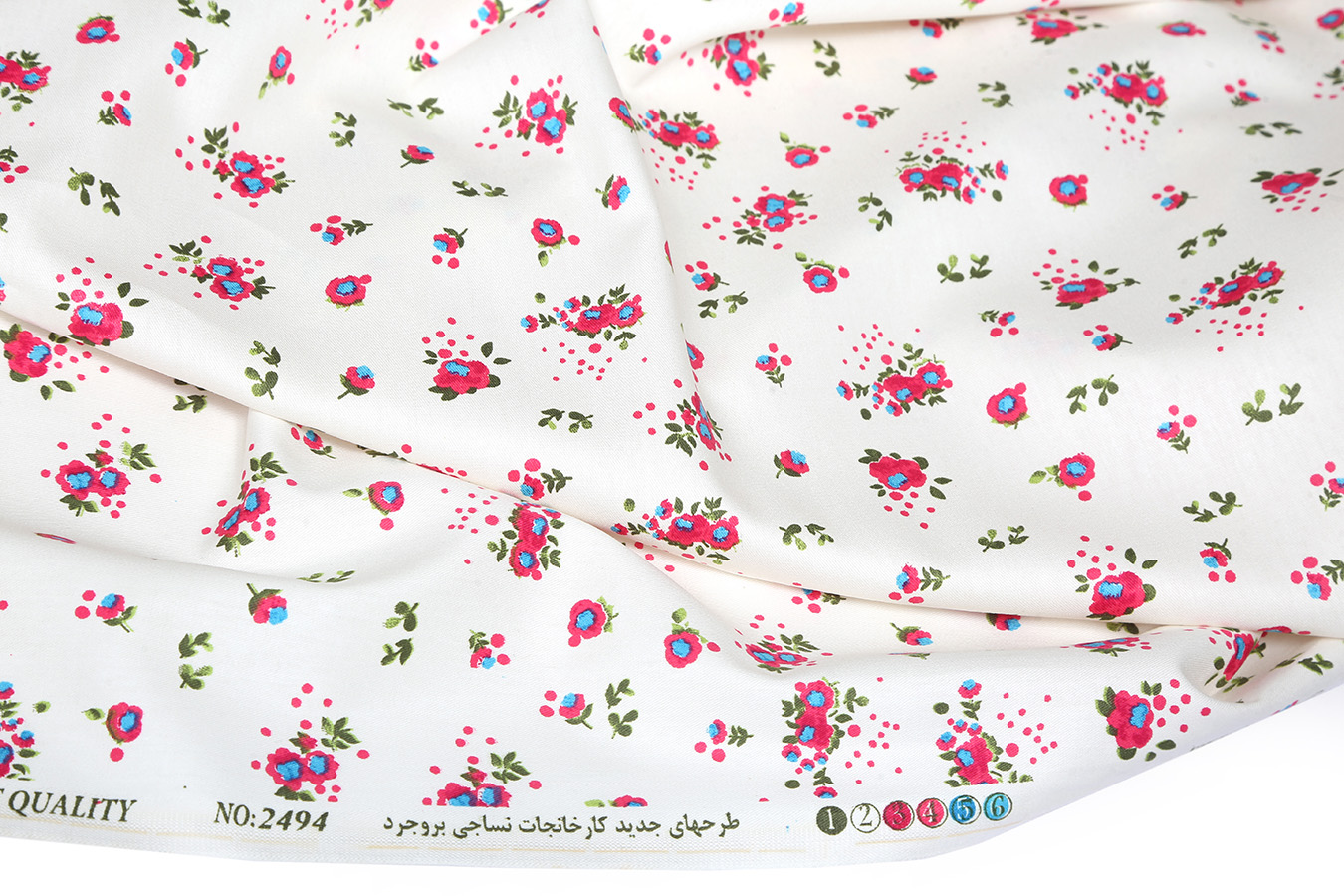 کالیته 172101 طرح سامنیه رنگبندی 01 پارچه لباسی پنبه پلی استر ویسکوز عرض 160 بروجرد طرح سامنیه رنگ 01 - Image 1