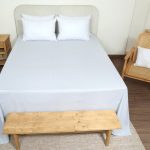 ملحفه رو انداز دو نفره بروجرد طرح خطی 2 رنگ 14