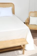 ملحفه رو انداز دو نفره بروجرد ساده رنگ خودرنگ - Image 8