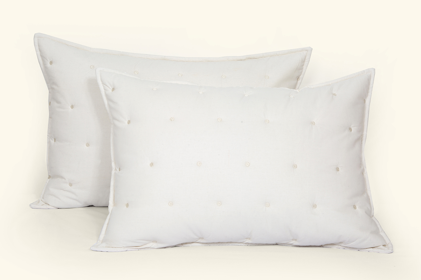 روبالشی قابدارگلدوزی طرح دوخت لینا 5070 دو تکه رنگ خودرنگ (1) ملحفه روبالشی گلدوزی قاب دار دو تکه 70*50 بروجرد طرح دوخت لینا رنگ خودرنگ - Image 1