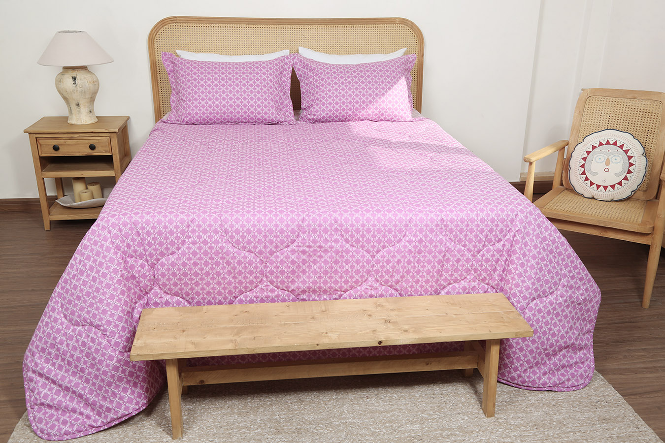 ست لحاف دونفره 180 چهار تکه طرح توکا1 رنگبندی 01 (3) ست لحاف بزرگسال دو نفره چهار تکه 180 بروجرد طرح توکا1 رنگ 01 - Image 1