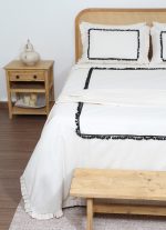 ست لحاف وکاور بزرگسال استار دو نفره هفت تکه بروجرد طرح سامر رنگ خودرنگ - Image 4