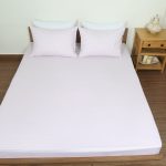 ملحفه نیم ست دو نفره سه تکه عرض 180 بروجرد طرح خطی2 رنگ 12