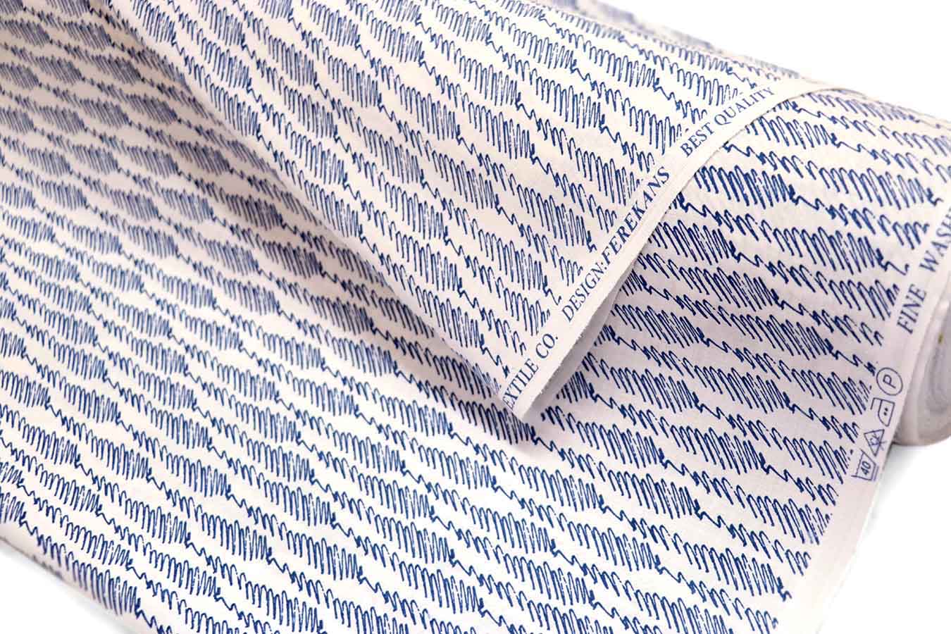 کاليته 321010 ، طرح فرکانس رنگبندی01 پارچه لباسی پنبه پلی استر ویسکوز عرض 150 بروجرد طرح فرکانس رنگ 01 - Image 1