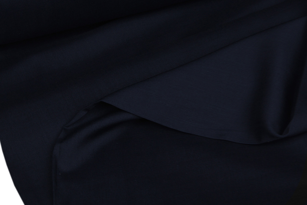 کاليته 331423 رنگ سرمه ای کد 2690 (مقنعه ای) (1) پارچه مقنعه ای پلی استر ویسکوز عرض 90 بروجرد ساده رنگ سرمه ای کد 2690 - Image 1