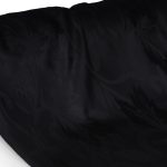 پارچه ژاکارد پلی استر ویسکوز بروجرد عرض 150 ساده رنگ مشکی کد 0050