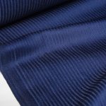 پارچه ژاکارد پلی استر ویسکوز بروجرد عرض 150 ساده رنگ سرمه ای کد 0060