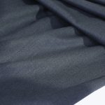 پارچه شلواری پلی استر ویسکوز عرض 150 ساده رنگ آبي طوسي کد 1090