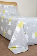 کاور تمام ست زیپ خور یک نفره سه تکه 90 بروجرد طرح آویر1 رنگ 05 - Image 3