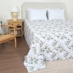 ملحفه رو انداز دو نفره بروجرد طرح نارسیس رنگ 01