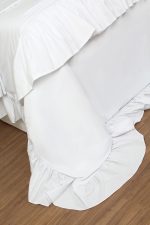 ست لحاف وکاور بزرگسال استار دو نفره ده تکه بروجرد طرح برنارد رنگ سفید - Image 11