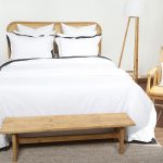 ست لحاف وکاور بزرگسال استار دو نفره هفت تکه بروجرد طرح لیام رنگ سفید