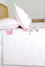 ست لحاف وکاور بزرگسال دو نفره هفت تکه بروجرد طرح اسپرینگ رنگ صورتی روشن - Image 7