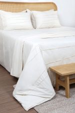 ست لحاف وکاور بزرگسال استار دو نفره هفت تکه بروجرد طرح رستا رنگ خودرنگ - Image 11