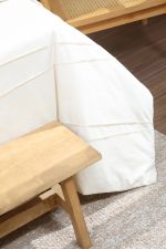 ست لحاف وکاور بزرگسال استار دو نفره هفت تکه بروجرد طرح رستا رنگ خودرنگ - Image 9