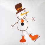 ست لحاف وکاور بزرگسال گلدوزی دو نفره نه تکه بروجرد طرح رودولف رنگ سفید - Image 9