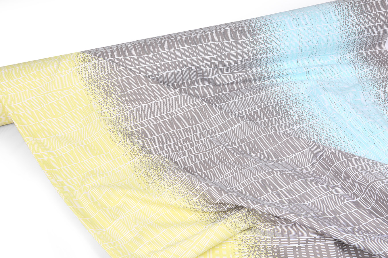 کالیته 311601 طرح نردنگ رنگبندی02 (1) پارچه ملحفه ای پنبه پلی استر بروجرد عرض 250 طرح نردنگ رنگ 02 - Image 1