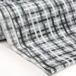 پارچه لباسی پنبه پلی استر ویسکوز عرض 150 بروجرد طرح دنیم رنگ 02