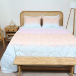 ست لحاف بزرگسال دو نفره سه تکه 180 بروجرد طرح نردنگ رنگ 01