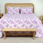 ست لحاف بزرگسال دو نفره چهار تکه 180 بروجرد طرح نارسیس رنگ 02