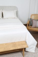 ست لحاف وکاور بزرگسال گلدوزی دو نفره هفت تکه بروجرد طرح ماریا رنگ خودرنگ - Image 2